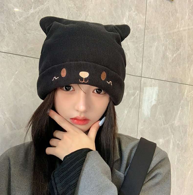 もふもふ猫耳ビーニー