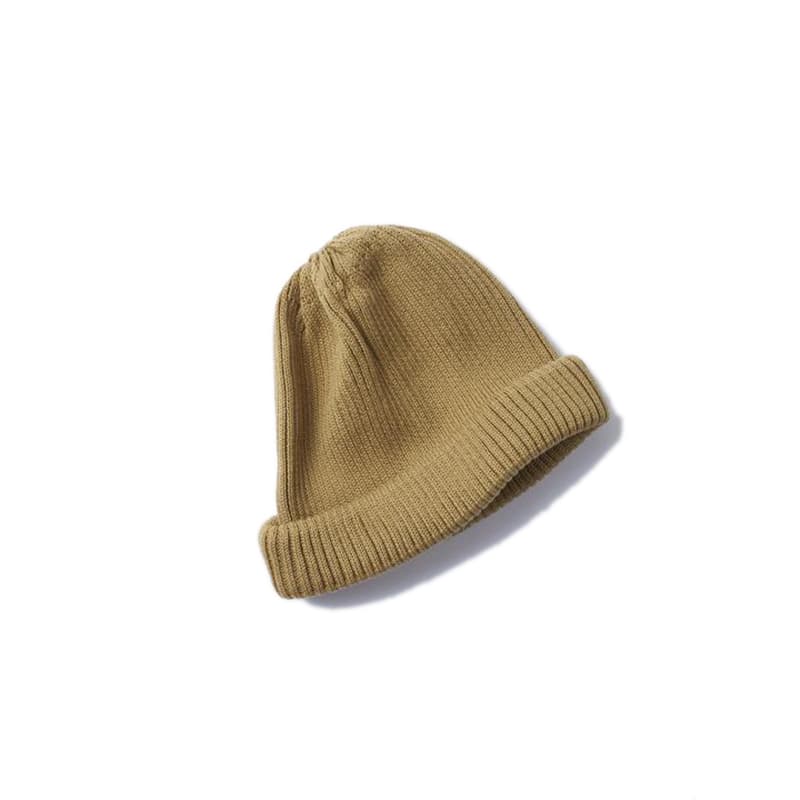 定番リブ編みビーニー